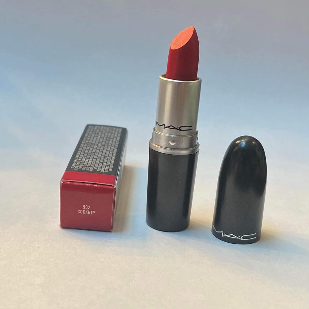 MAC Satin Lipstick, 502 cockney🔥🔥🔥
